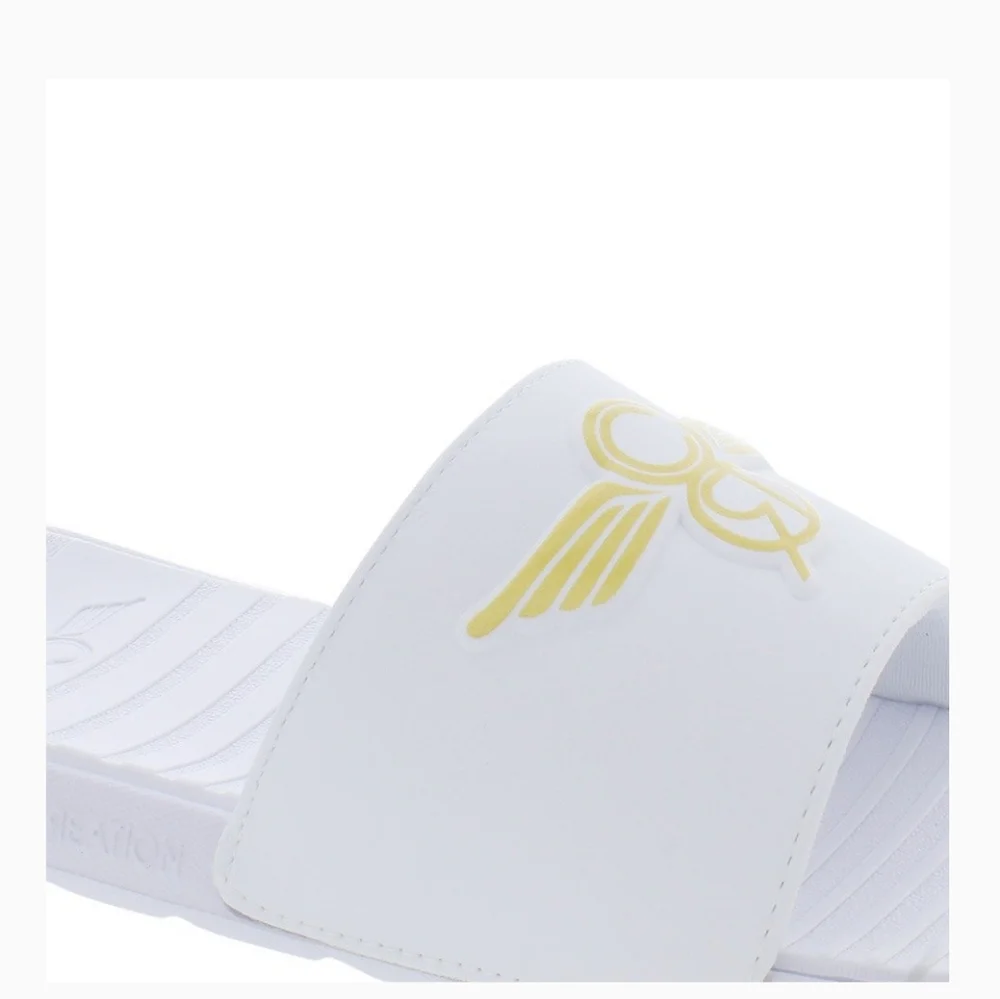 Creative Recreation NWT Faenza Slide Sandal White Gold